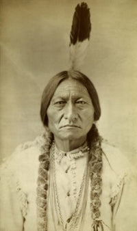 Sitting Bull Fine Art Print - 1885 by D.F. Barry