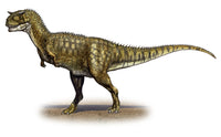 Carnotaurus Sastrei Fine Art Print - Prehistoric Dinosaur Poster