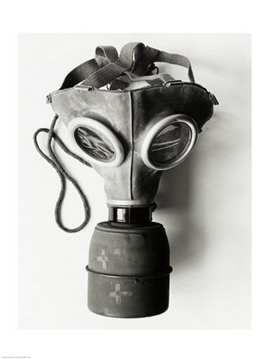 Close-up of a Gas Mask Poster Print - 18x24