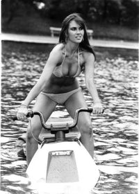 Caroline Munro Wetbike Photo Print - Fine Art Print