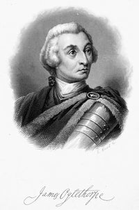 James Edward Oglethorpe 19th Century Steel Engraving Print by Granger Collection