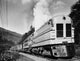 Chesapeake & Ohio Railroad Fine Art Print - Low Angle Train View