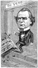 Andrew Johnson Political Cartoon by Thomas Nast - Fine Art Print