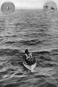 Titanic Lifeboat Fine Art Print - Survivors Approaching Carpathia