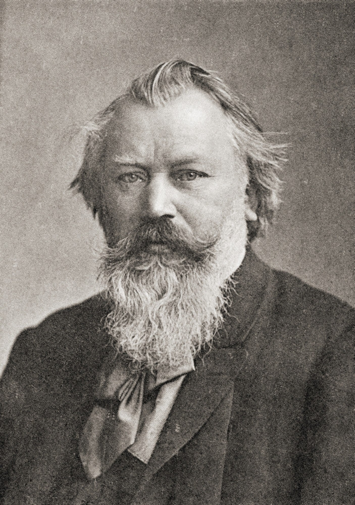 Johannes Brahms 1833 Poster Print by Ken Welsh | 8x10