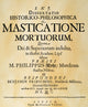 Vampire Book Title Page Print - Dissertation on Vampirism 1679 by Granger Collection