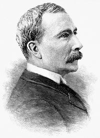 John D. Rockefeller American Oil Magnate Wood Engraving Print