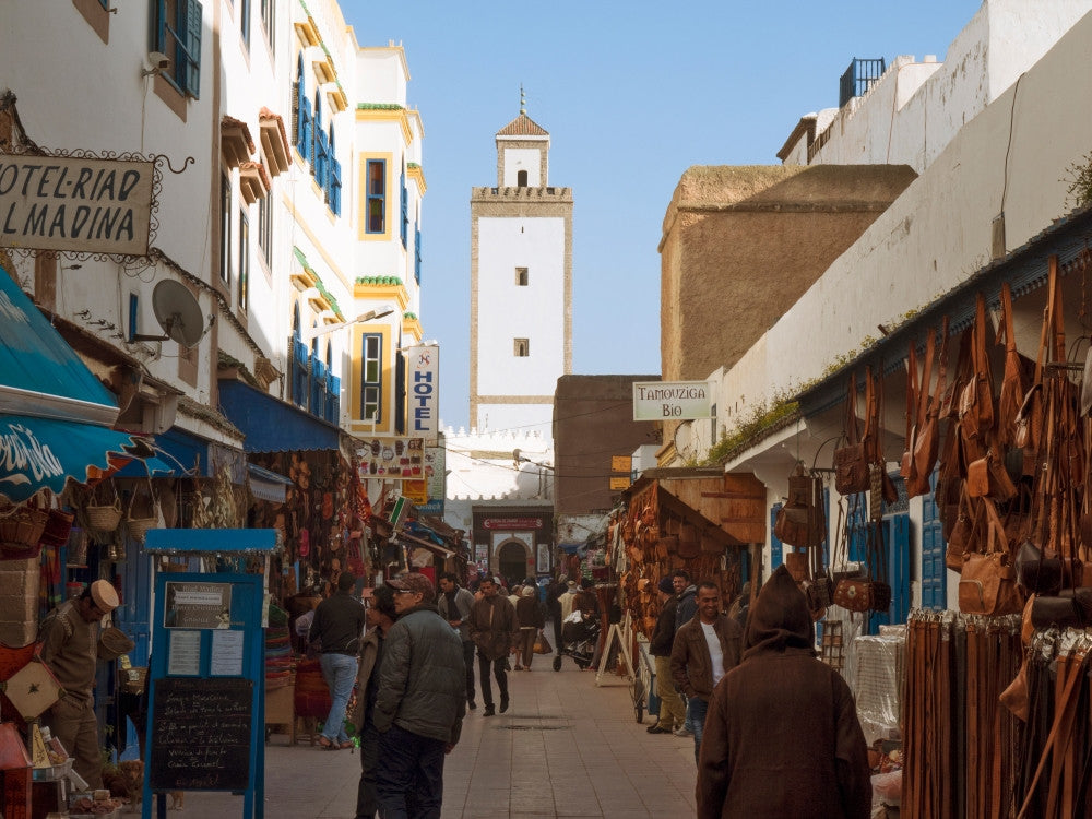 Main Market Street in Essaouira, Morocco Fine Art Print by Panoramic Images