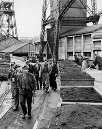 Coal Mine in Tredegar, Wales Fine Art Print