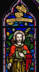 Stained Glass Window Fine Art Print by David Chapman