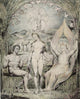 Adam, Eve, and the Angel Raphael Fine Art Print by William Blake