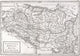 Pannonia Map 19th Century Engraved Fine Art Print by Granger Collection