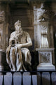 Moses Marble Sculpture Fine Art Print by Michelangelo | Posterazzi