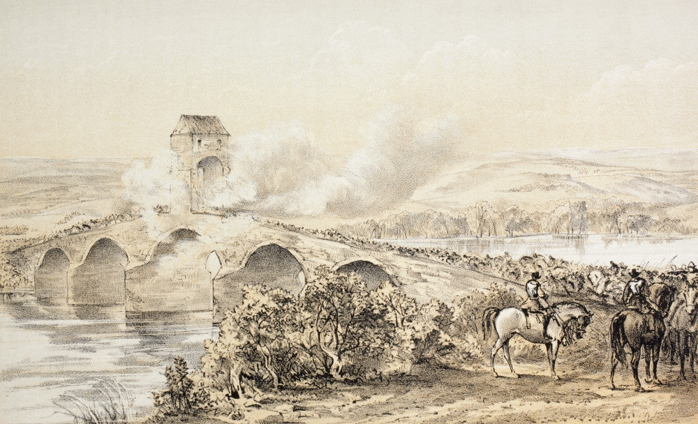 The Battle of Bothwell Bridge Fine Art Print - Scotland 1679