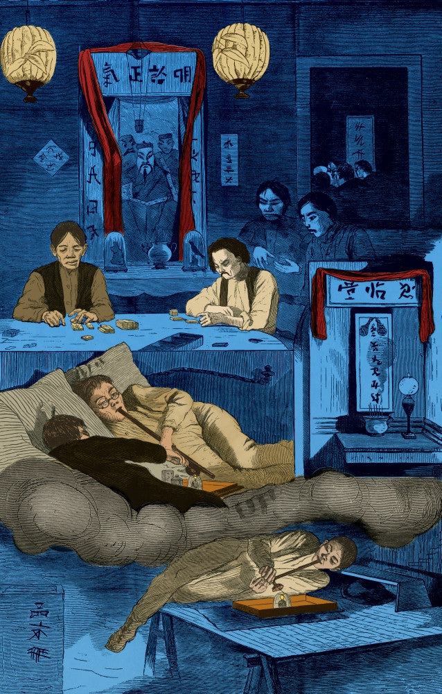 NYC Chinatown Opium Den Fine Art Print - 1874 by Science Source
