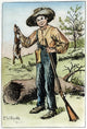 Huckleberry Finn Fine Art Print by Edward Windsor Kemble