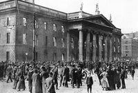 Easter Rebellion 1916 Poster Print - Dublin General Post Office Ruins