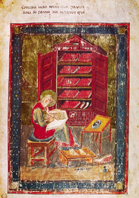 Codex Amiatinus: Ezra the Scribe Fine Art Print by Granger Collection
