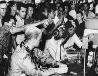 Lunch Counter Sit-In Poster Print, 1963 - Granger Collection
