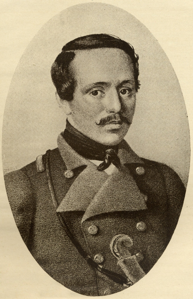 Mikhail Yuryevich Lermontov Russian Poet Fine Art Print