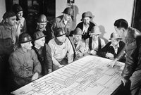 World War II Oil Refinery Process Study Photograph by Granger Collection