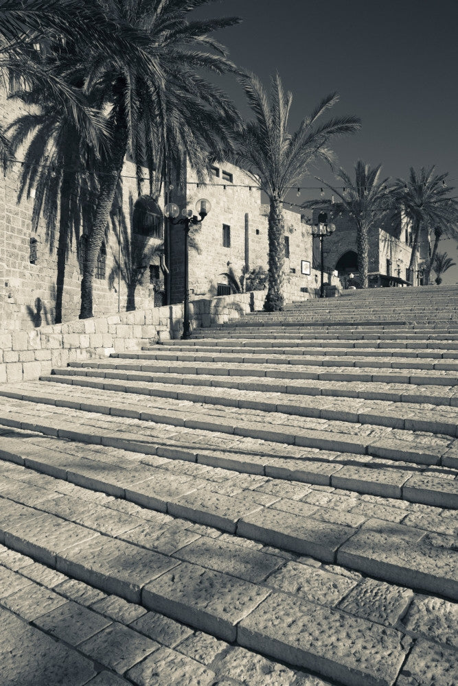 Stairs at Old Jaffa Fine Art Print by Panoramic Images