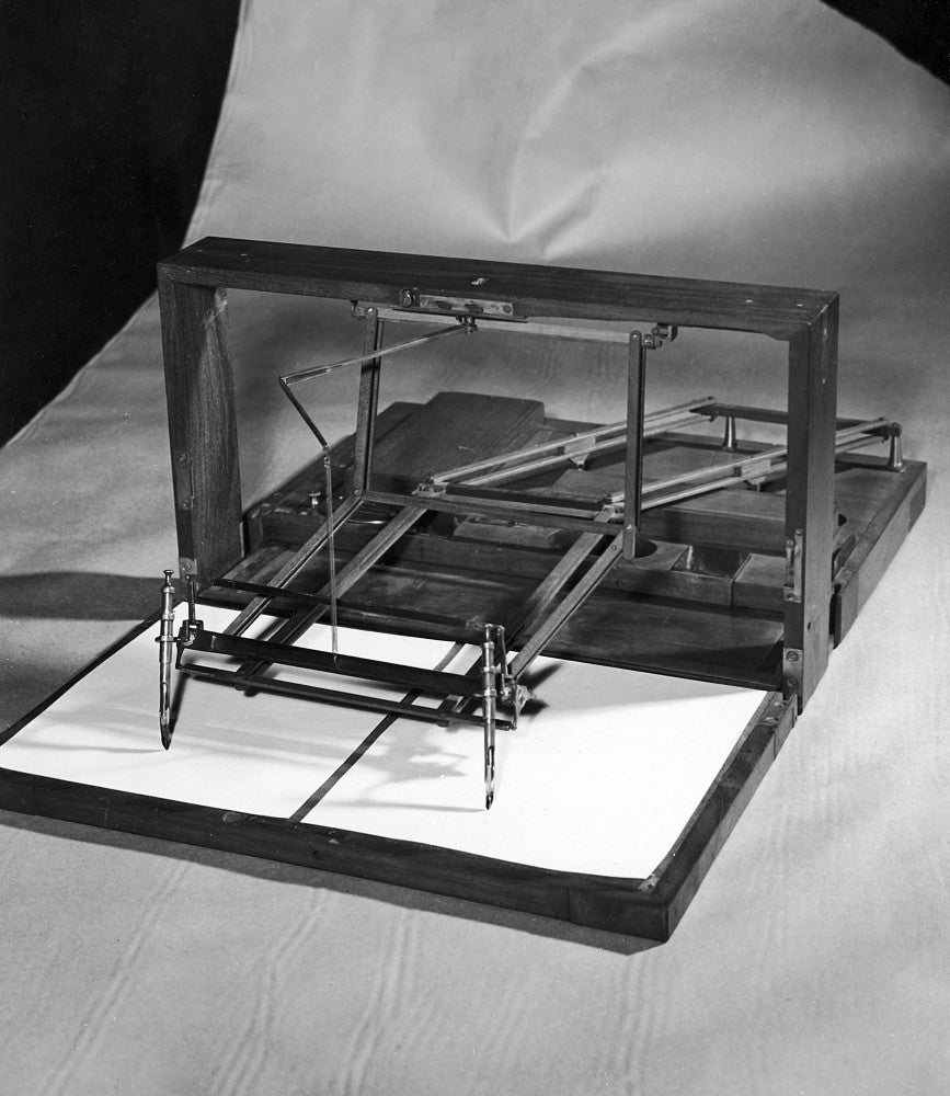 Jefferson's Polygraph - Portable Copying Press Poster Print by Granger Collection