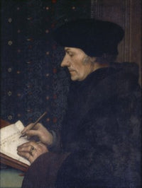 Portrait of Erasmus Fine Art Print by Hans Holbein the Younger