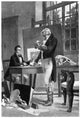 Baron Georges Cuvier Studying Fossils Fine Art Print