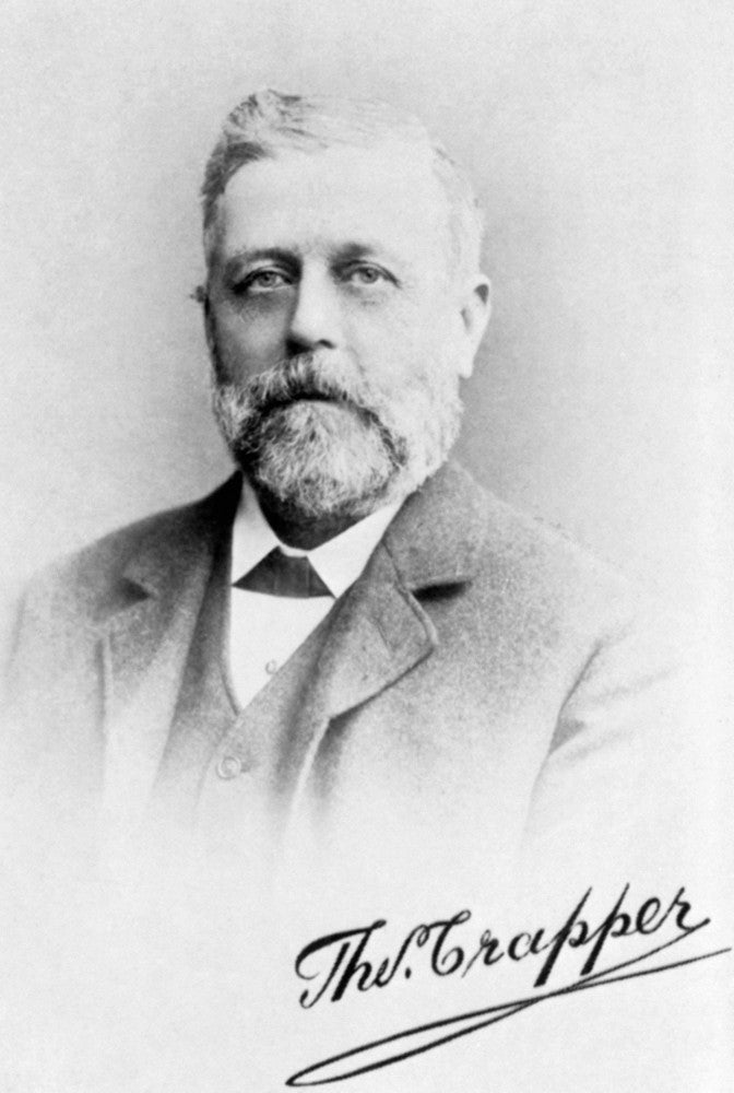 Thomas Crapper – English Sanitary Engineer Fine Art Print