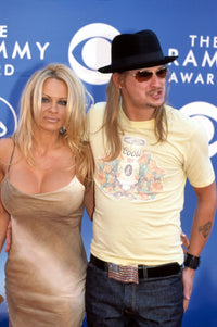 Pamela Anderson and Kid Rock at the 2002 Grammy Awards Photo Print by Robert Hepler