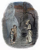 Ignorance and Want Etching from Dickens' A Christmas Carol by John Leech
