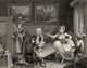 The Harlot's Progress: Quarrels with Her Protector Fine Art Print