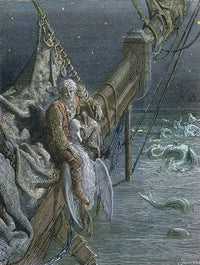 Coleridge's Ancient Mariner Engraving Fine Art Print by Gustave Doré