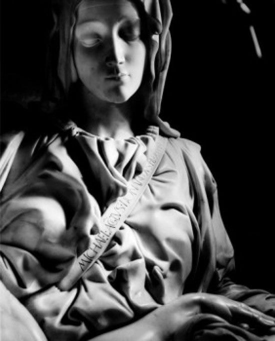 Pieta Fine Art Print by Michelangelo Buonarroti - Marble 1499