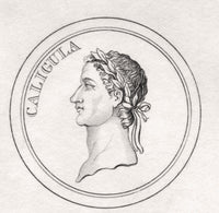 Caligula Fine Art Print - Historical Roman Emperor | Posterazzi