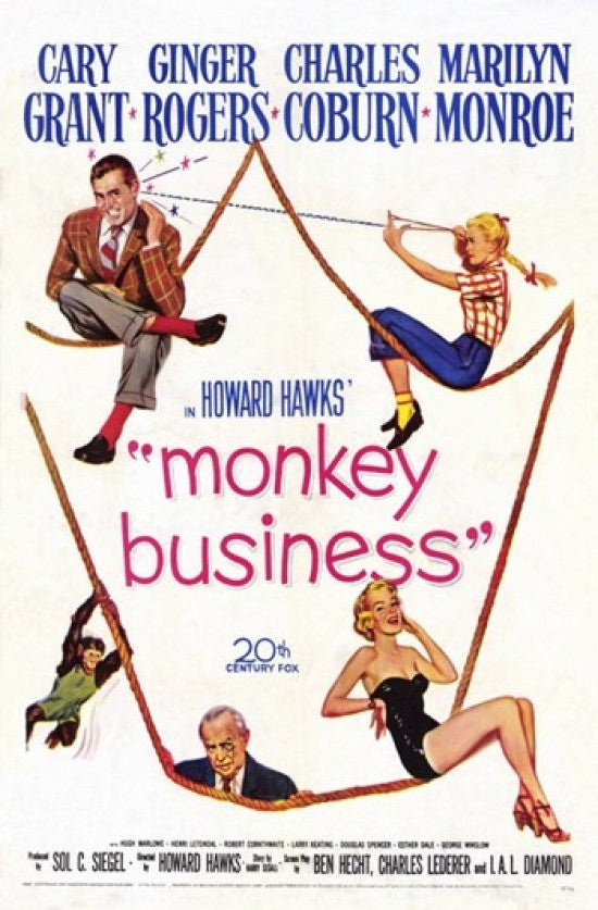 Monkey Business Movie Poster (11x17) | Pop Culture Graphics