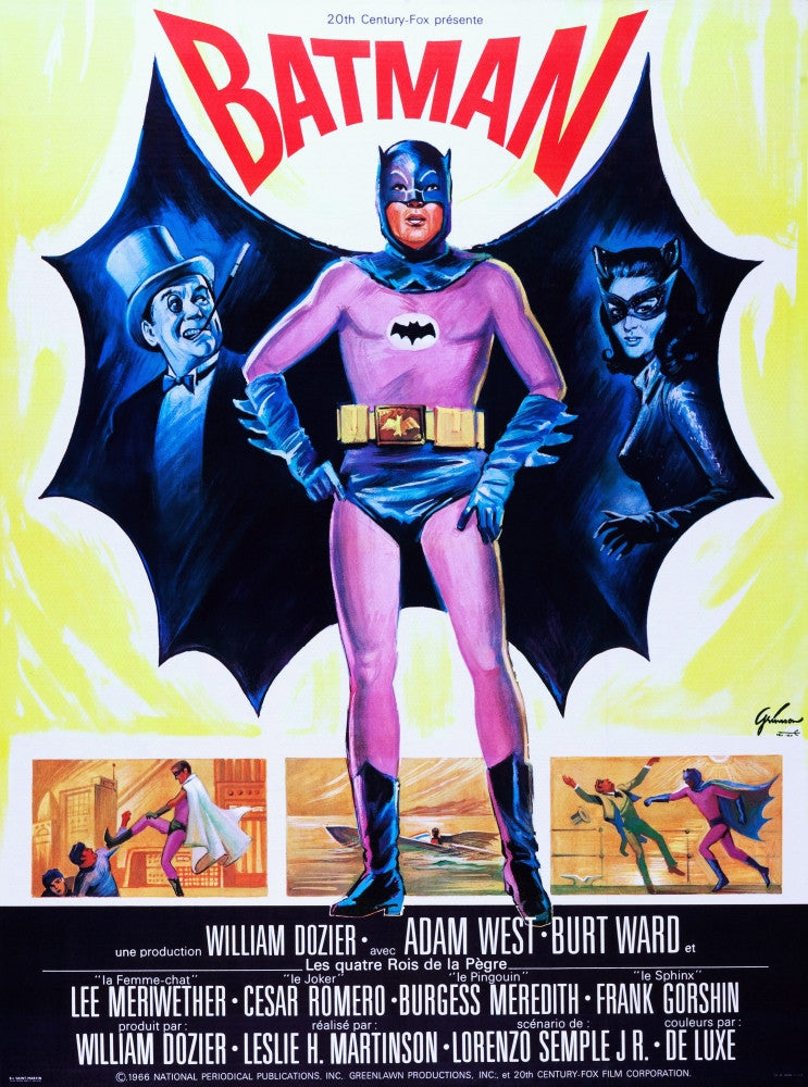 Batman Movie Poster Fine Art Print - Masterprint by Everett Collection