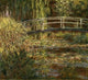 The Pond with Water Lilies: Pink Harmony Fine Art Print by Claude Monet