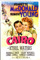 Cairo U Movie Poster Print featuring Robert Young and Jeanette Macdonald (1942)