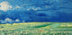 Wheatfields Under Thunderclouds Fine Art Print by Vincent Van Gogh