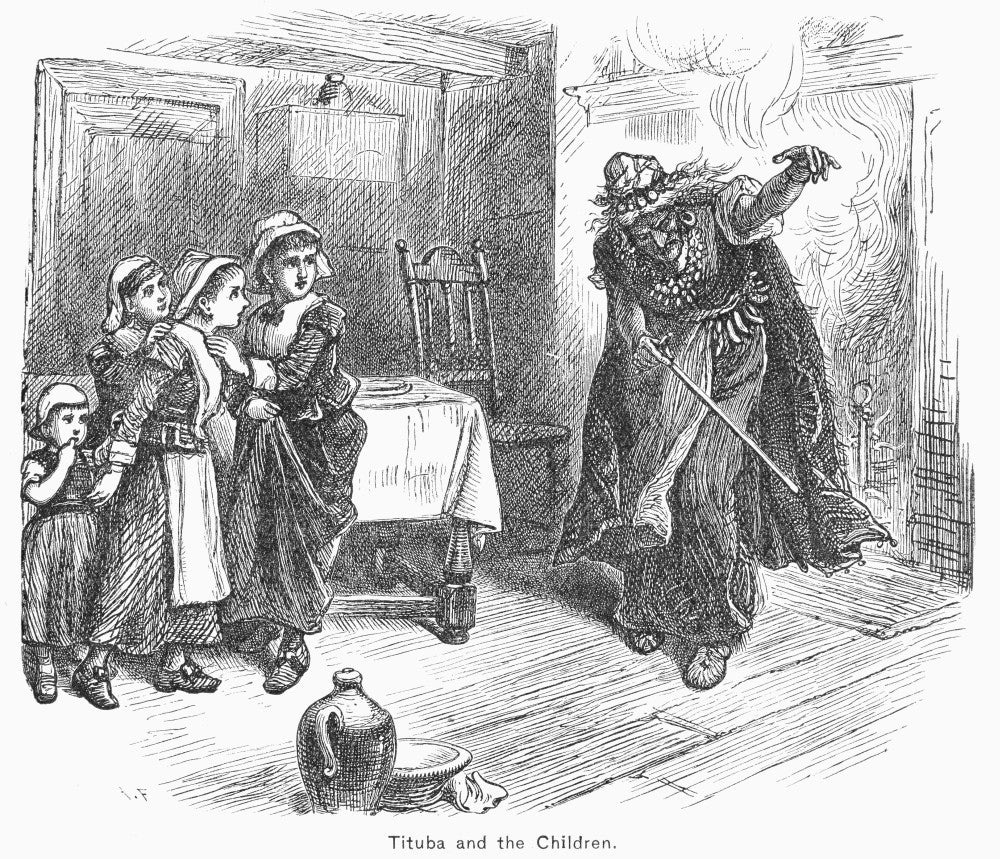 Witch Trial Fine Art Print: Tituba, 1692 by Granger Collection