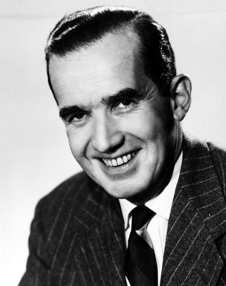 Edward R. Murrow Fine Art Print - American Broadcast Journalist Photograph, C1953