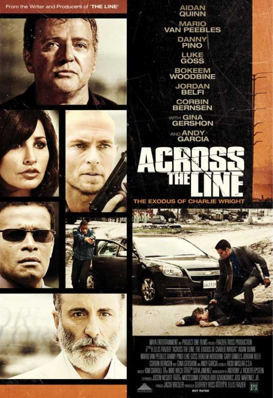 Across the Line: The Exodus of Charlie Wright Movie Poster (11x17)