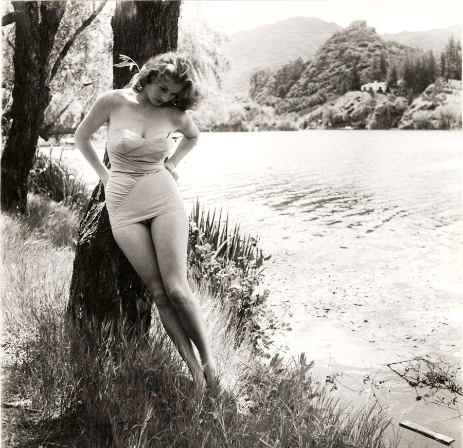 Anita Ekberg Lake Photo Print - Premium Quality Art Print