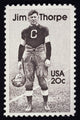 Jim Thorpe U.S. Postage Stamp Fine Art Print - 1984