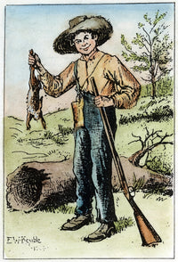 Huckleberry Finn Fine Art Print by Edward Windsor Kemble