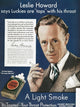 Lucky Strike Cigarette Advertisement Featuring Leslie Howard - 1937 Print