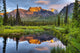 Skookum Volcano Reflection Poster Print by Michael Jones