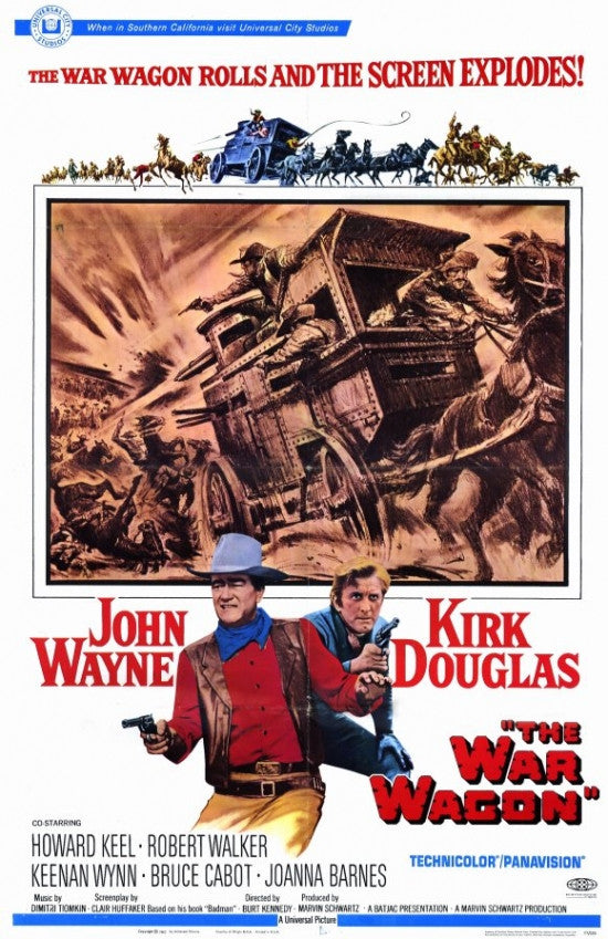 The War Wagon Movie Poster Print (11x17) - Classic Film Art